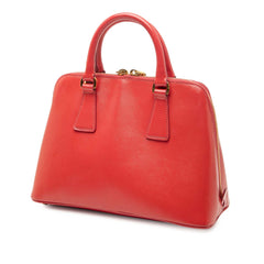 Prada Small Saffiano Vernice Promenade Satchel