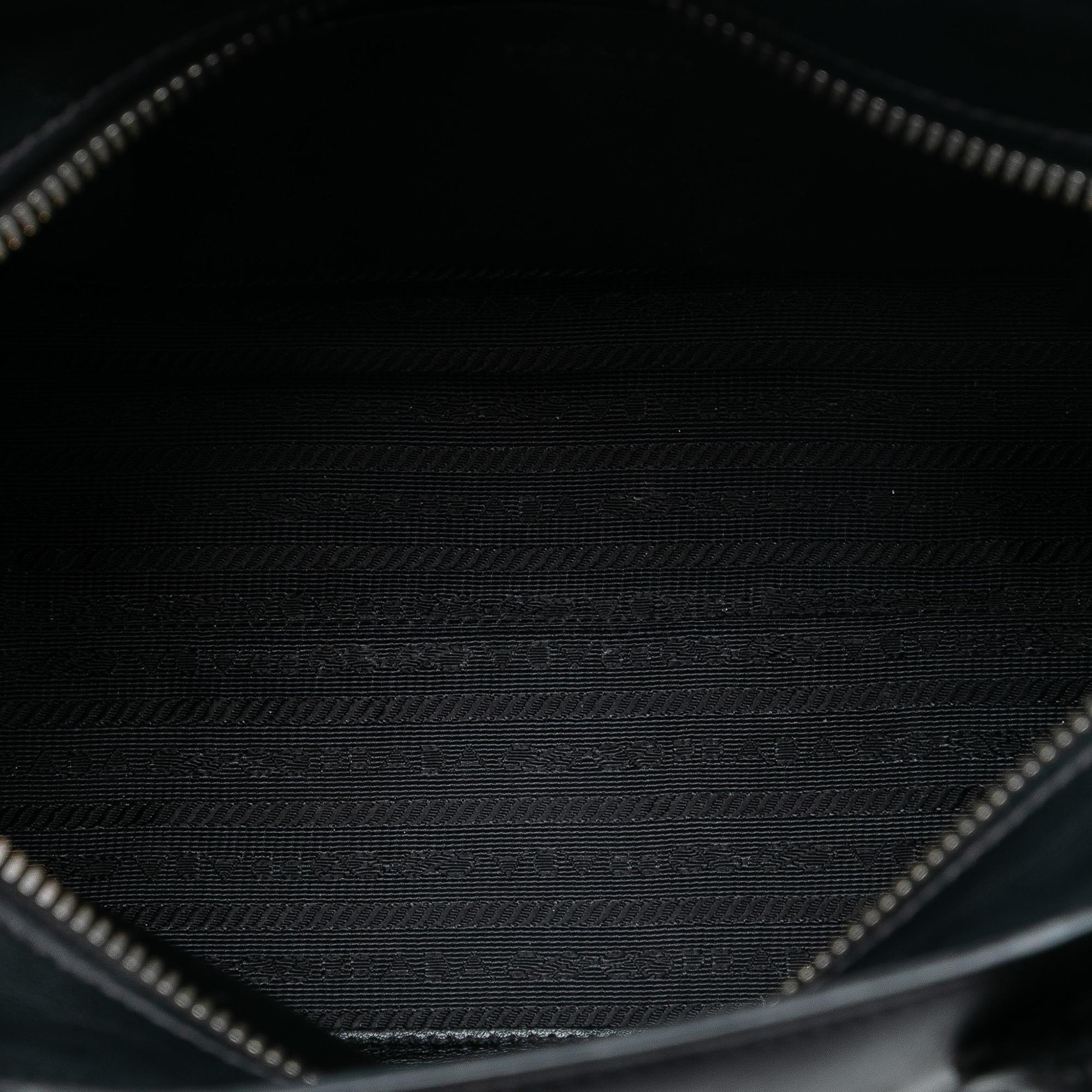 Prada Small Saffiano and City Calf Esplanade Satchel
