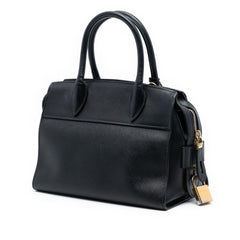 Prada Small Saffiano and City Calf Esplanade Satchel