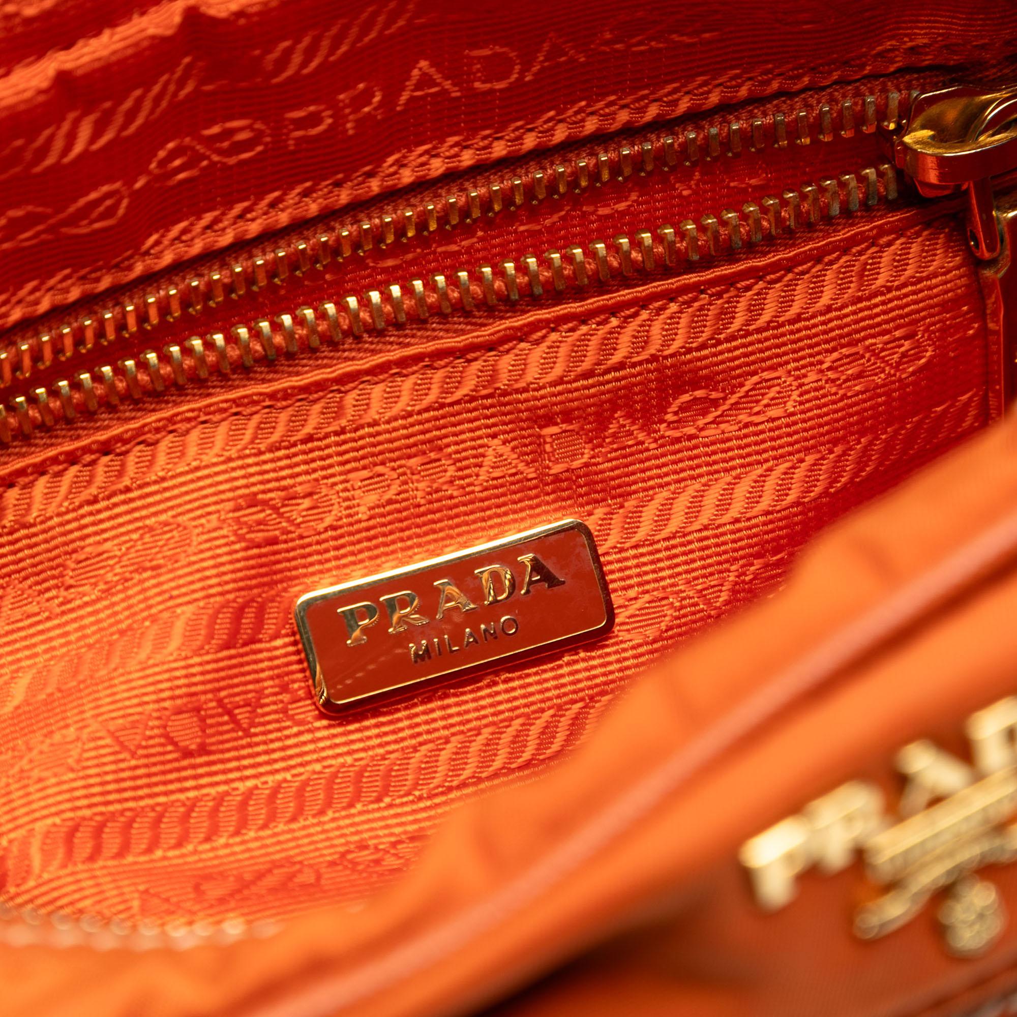 Prada Small Tessuto Front Pocket Camera Bag