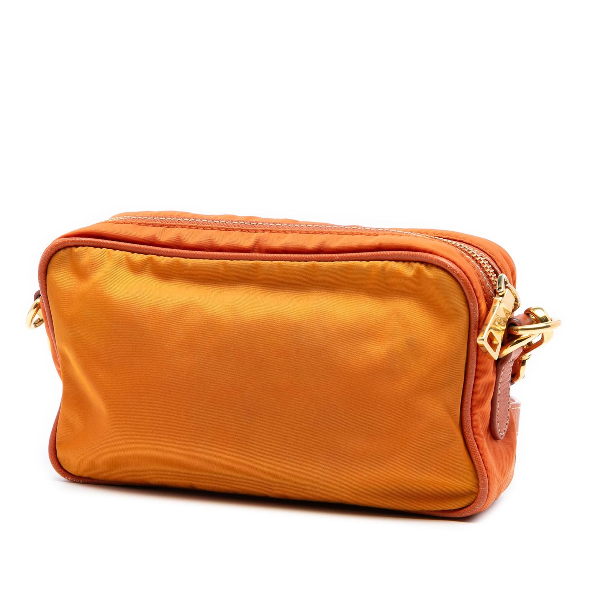 Prada Small Tessuto Front Pocket Camera Bag