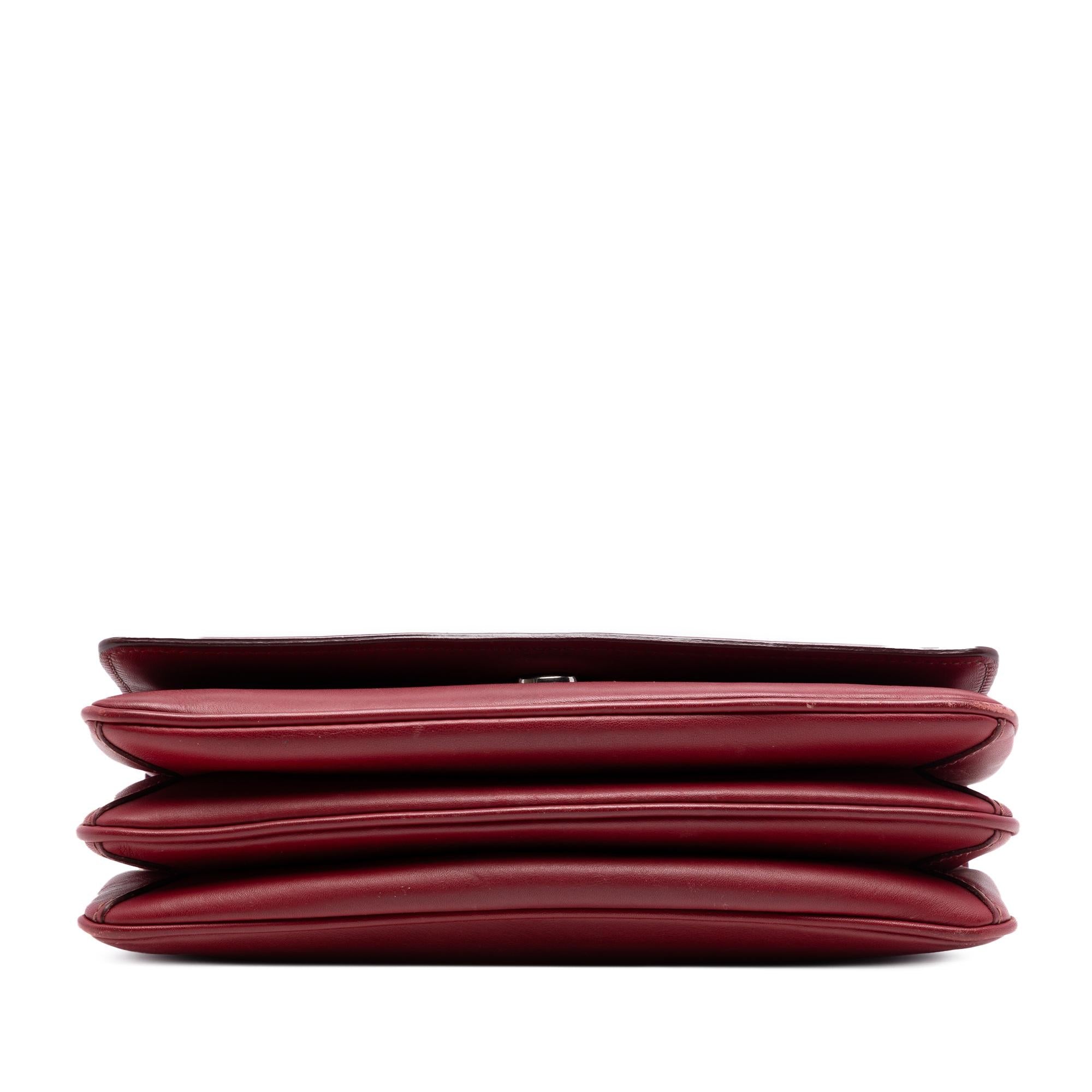 Prada Soft Calf Chain Crossbody