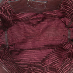 Prada Soft Calf Convertible Shopper Tote