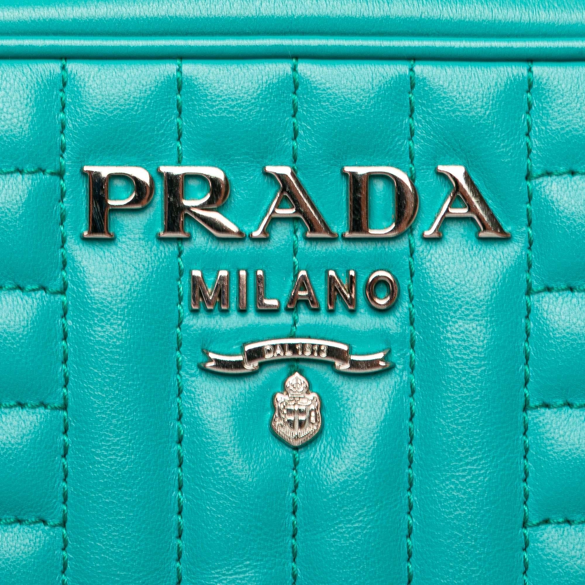 Prada Soft Calf Diagramme Camera Bag