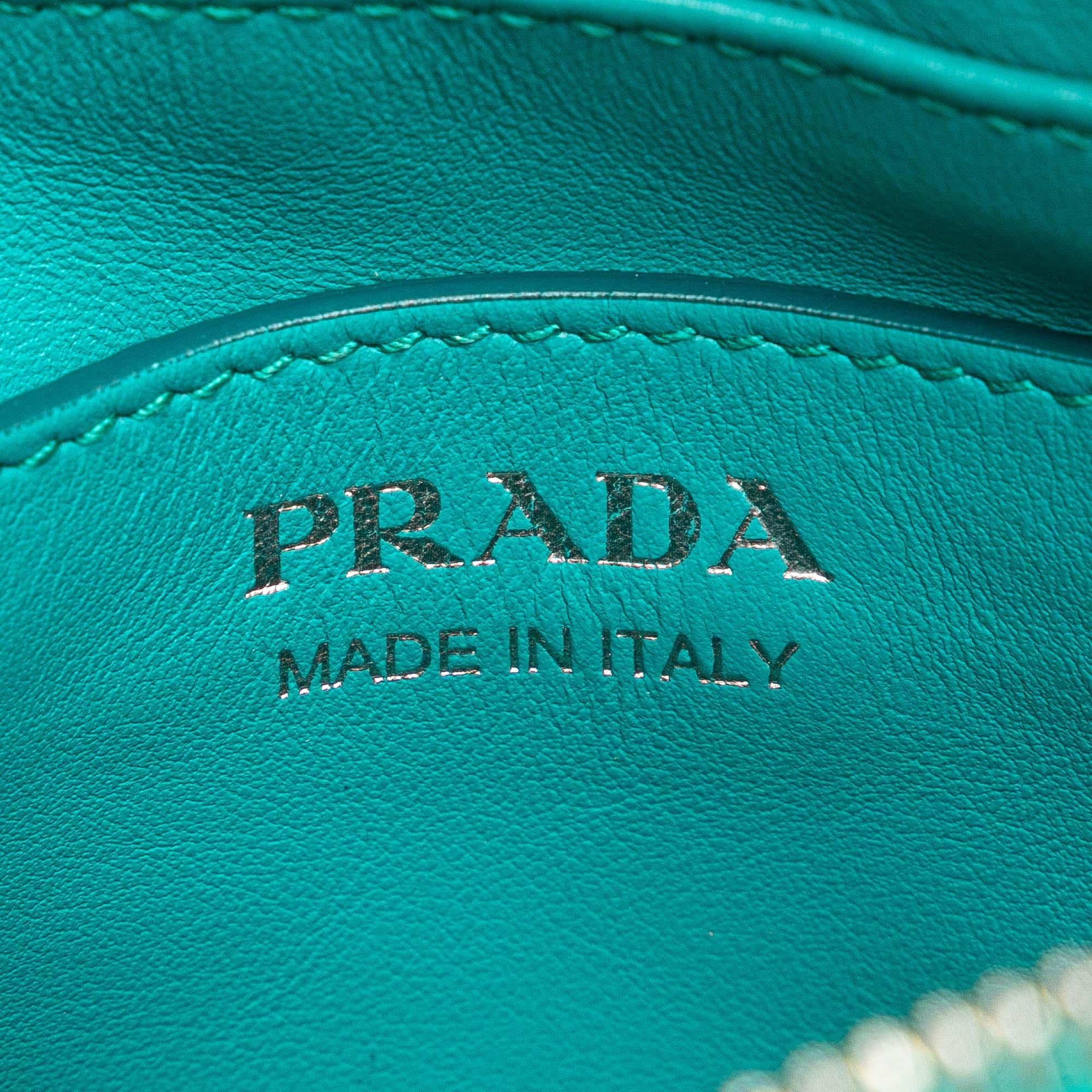 Prada Soft Calf Diagramme Camera Bag