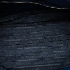Prada Soft Calf Double Zip Convertible Tote