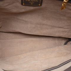Prada Soft Calf Open Convertible Tote