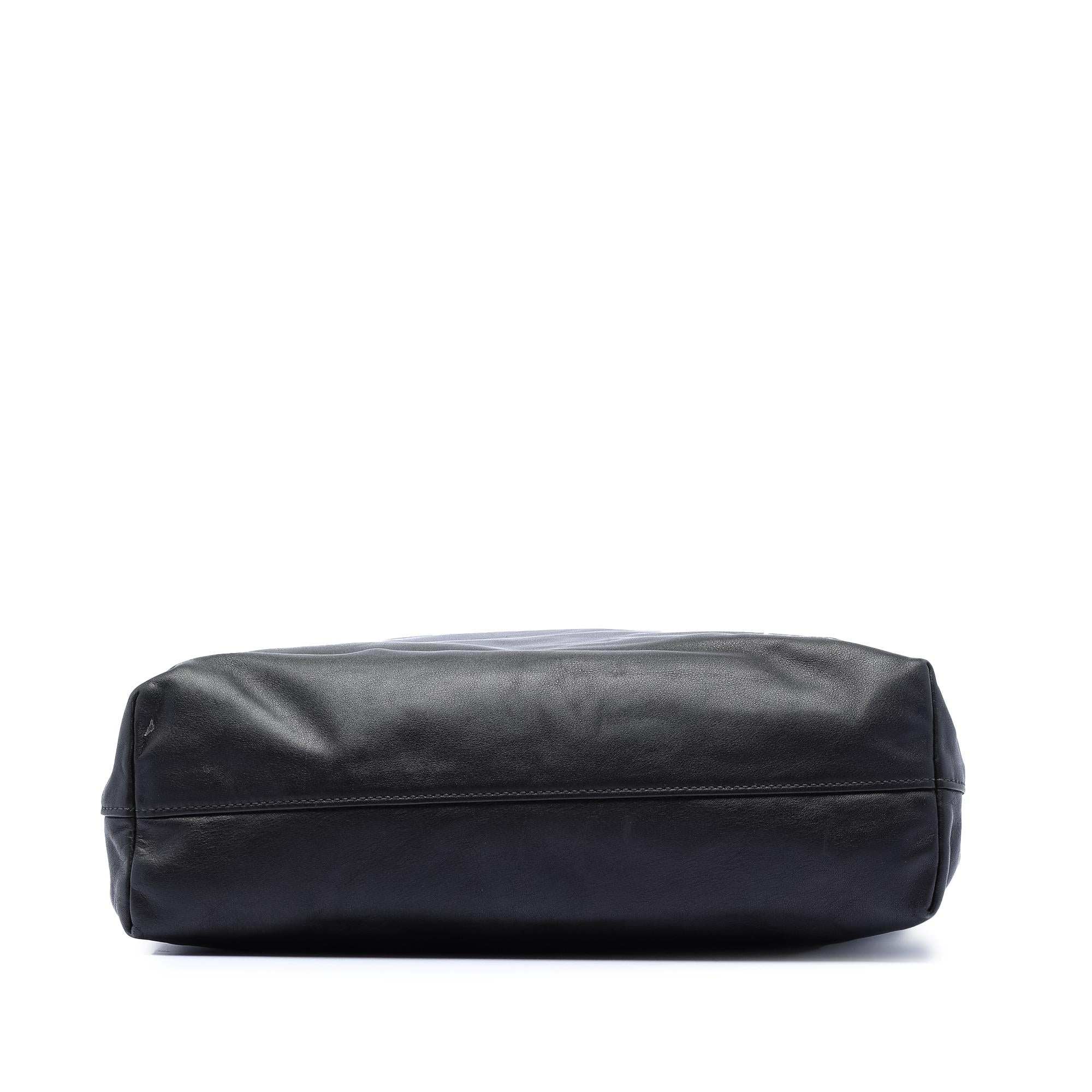 Prada Soft Calf Open Convertible Tote