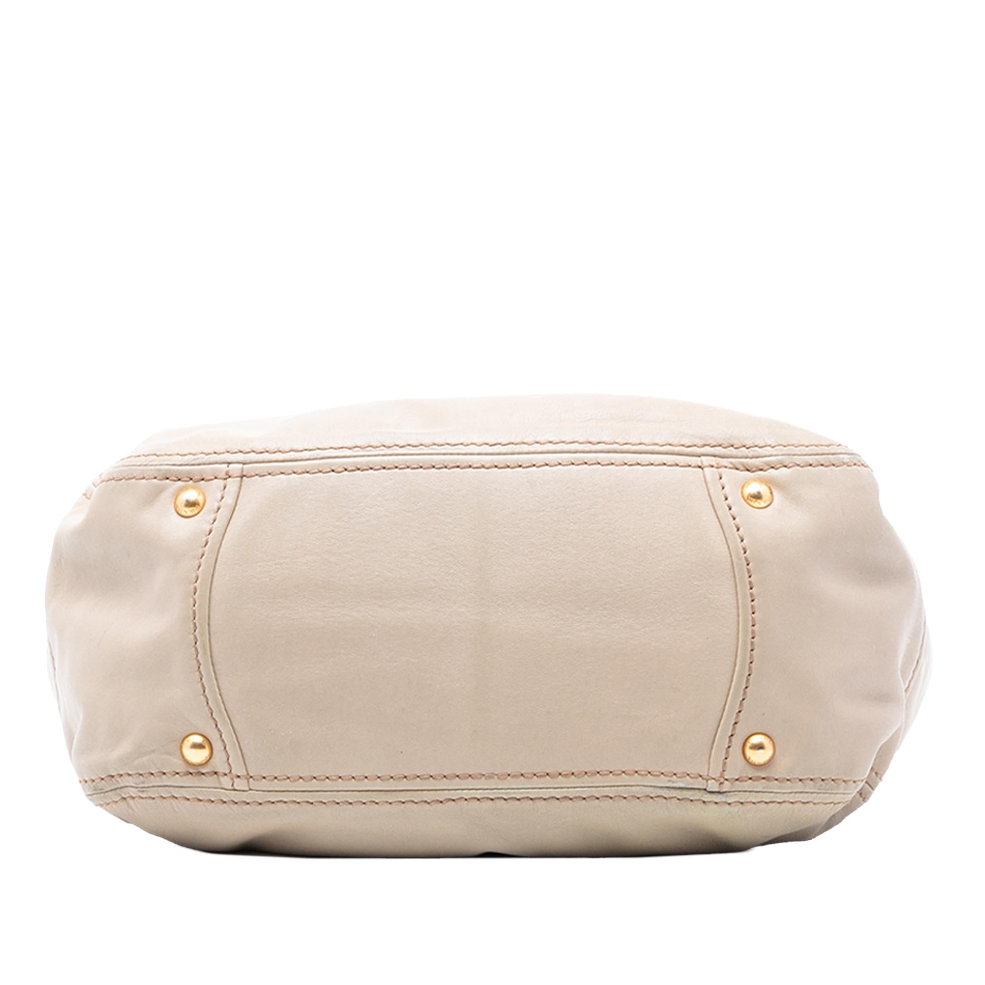 Prada Soft Calf Shoulder Bag