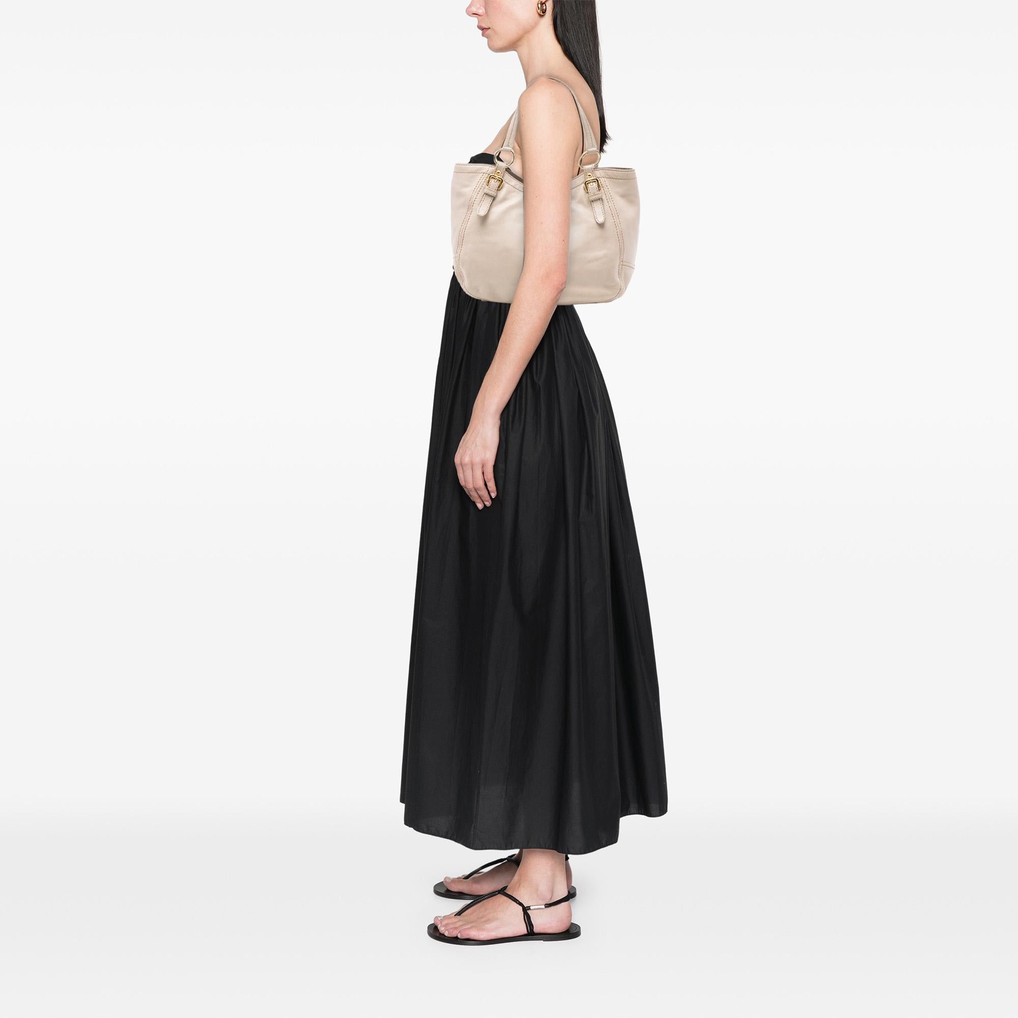 Prada Soft Calf Shoulder Bag