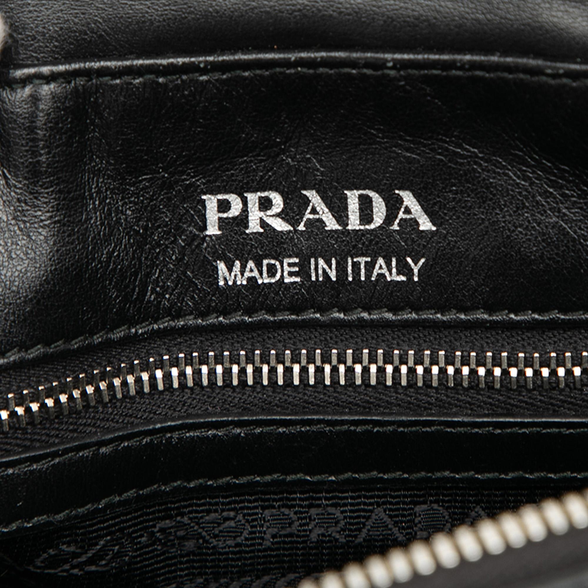 Prada Soft Calfskin Diagramme Camera Bag