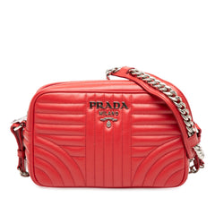 Prada Soft Calfskin Diagramme Camera Bag