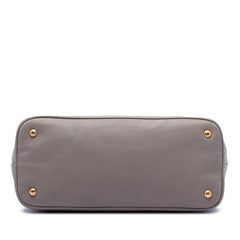 Prada Soft Calfskin Open Convertible Shopping Tote