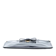 Prada Spazzolato Bow Pochette