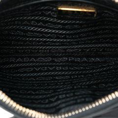 Prada Spazzolato Bow Pochette