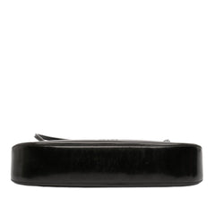 Prada Spazzolato Flap Handbag
