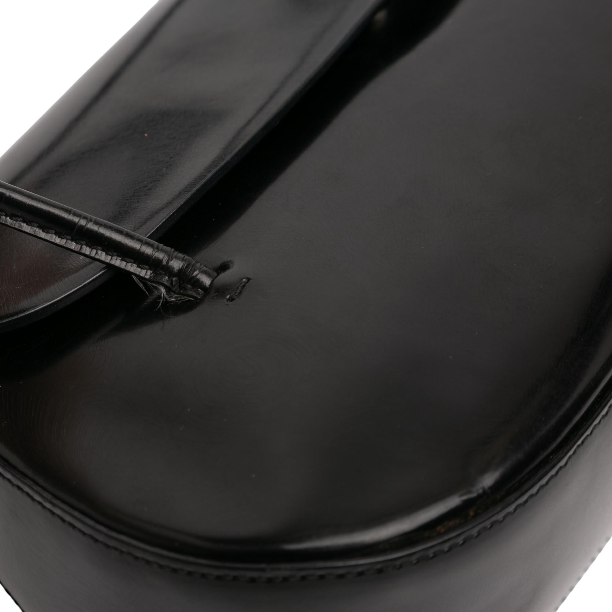 Prada Spazzolato Flap Handbag