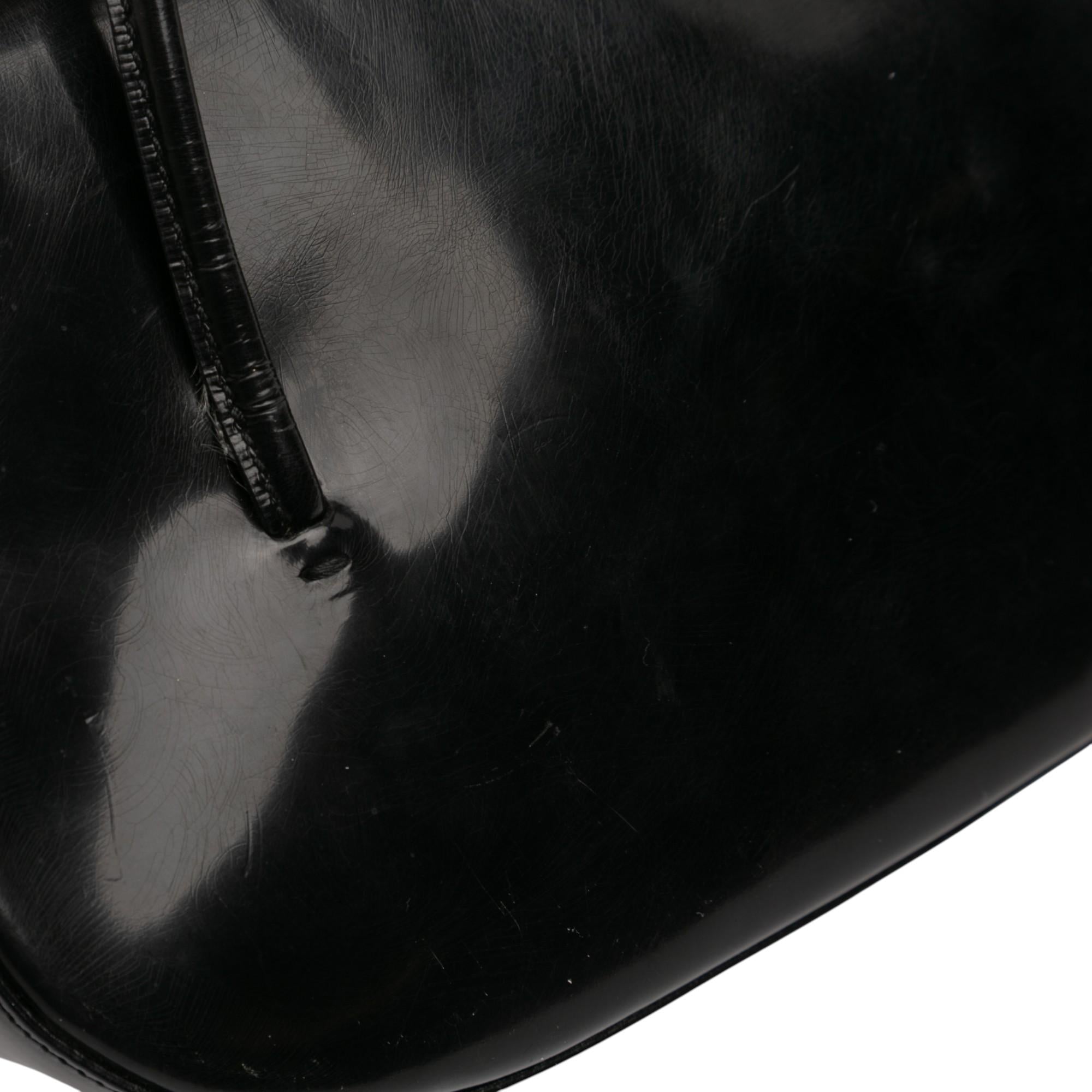 Prada Spazzolato Flap Handbag