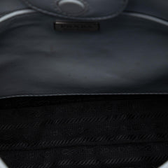 Prada Spazzolato Leather Cleo Shoulder Bag