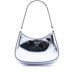 Prada Spazzolato Leather Cleo Shoulder Bag