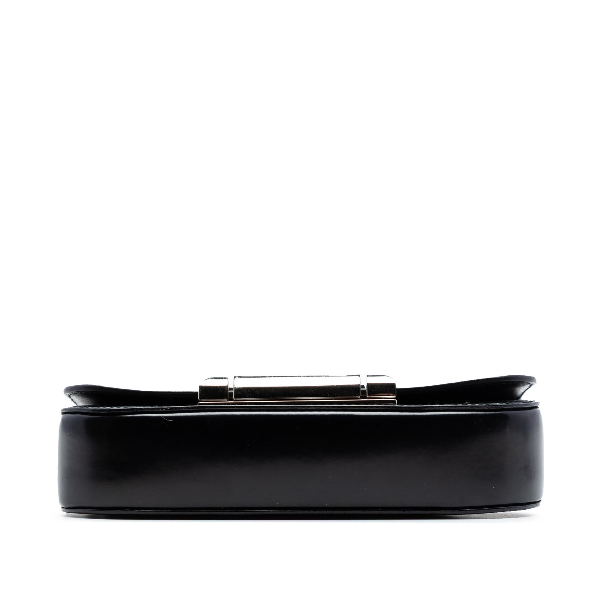 Prada Spazzolato Leather Sybille Flap Crossbody