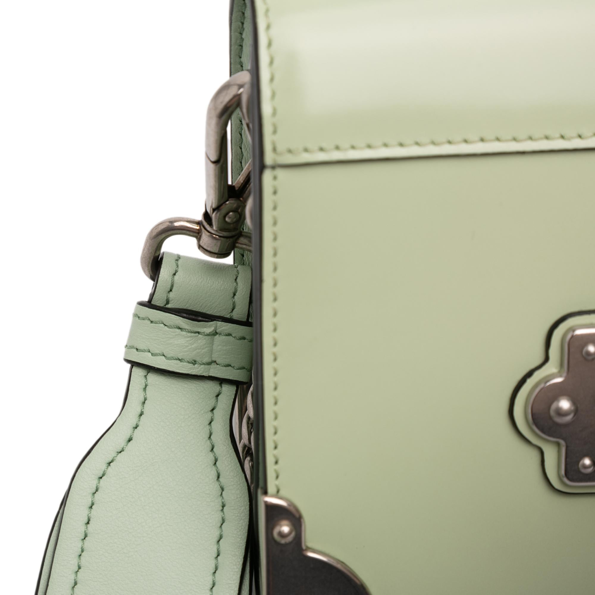 Prada Spazzolato Soft Calfskin Cahier Crossbody
