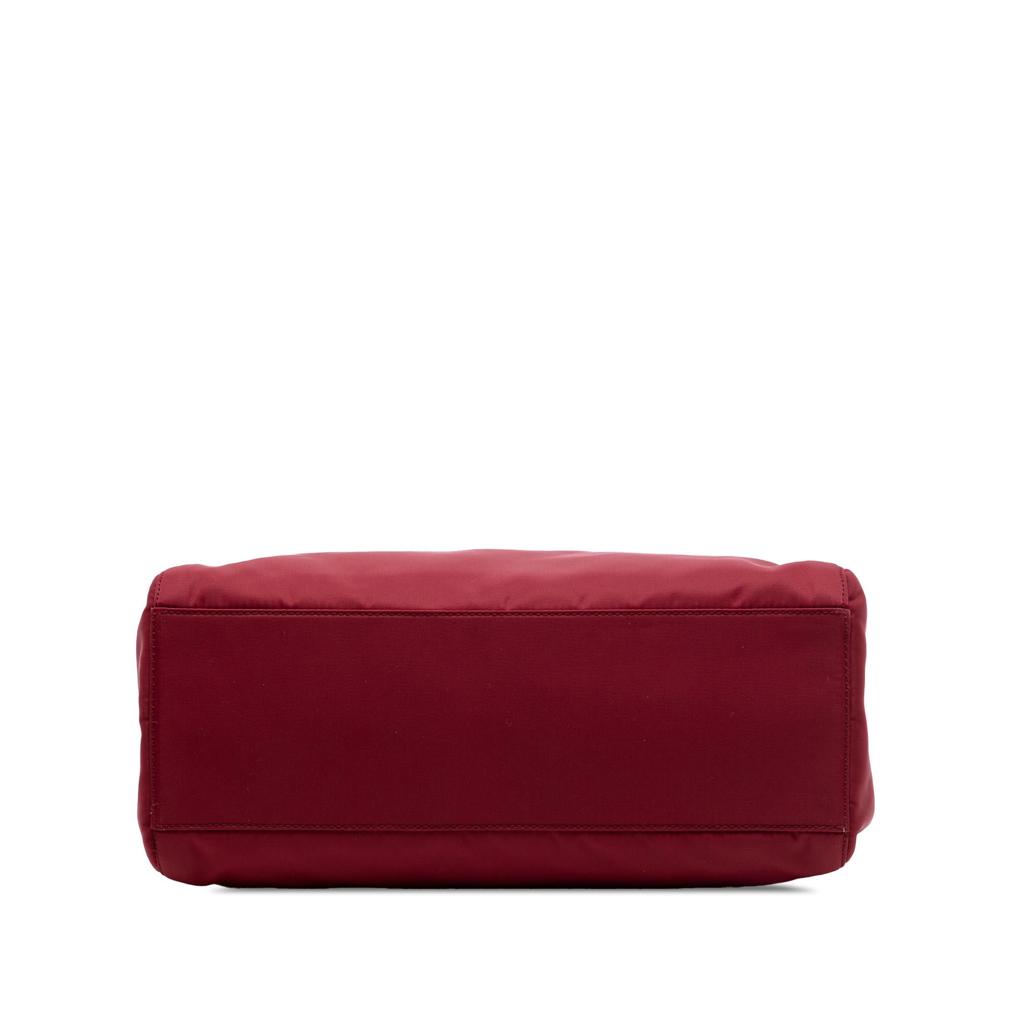 Prada Tessuto Acrylic Handle Bag