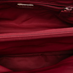 Prada Tessuto Acrylic Handle Bag