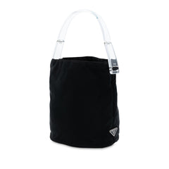Prada Tessuto Acrylic Handle Bag