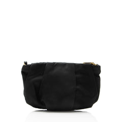 Prada Tessuto Bow Wristlet