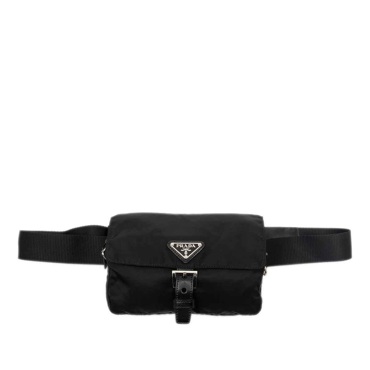 Prada Tessuto Buckle Belt Bag