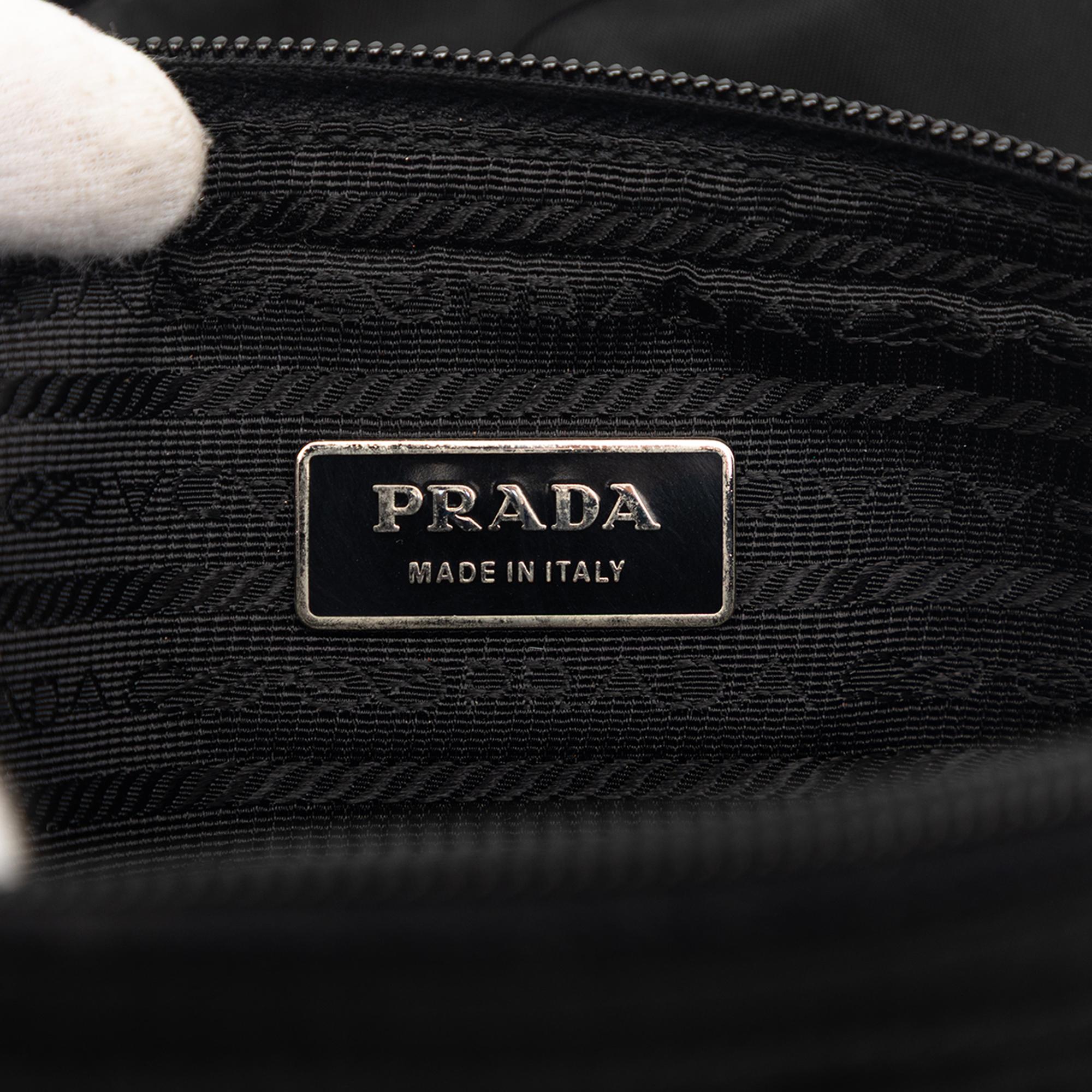 Prada Tessuto Buckle Belt Bag