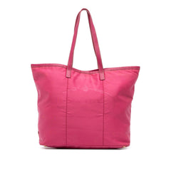 Prada Tessuto Canapa Logo Tote