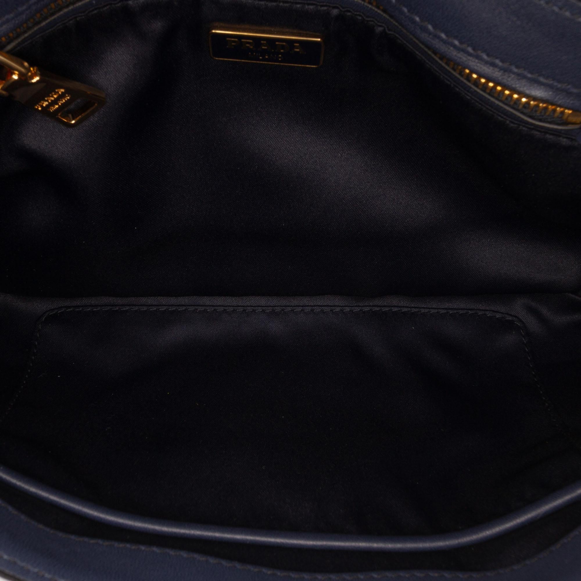 Prada Tessuto Chain Crossbody