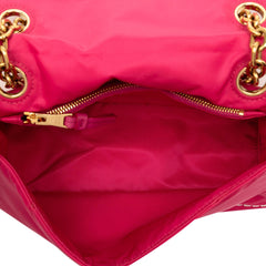 Prada Tessuto Chain Flap Crossbody