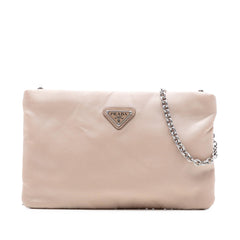 Prada Tessuto Clutch with Chain