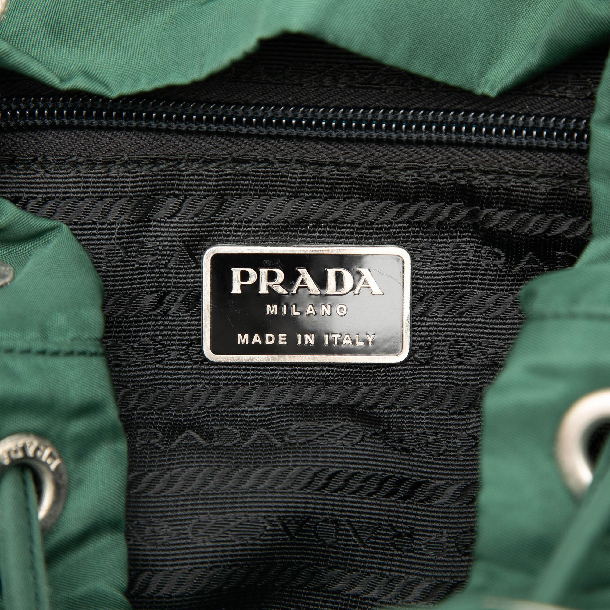 Prada Tessuto Drawstring Backpack