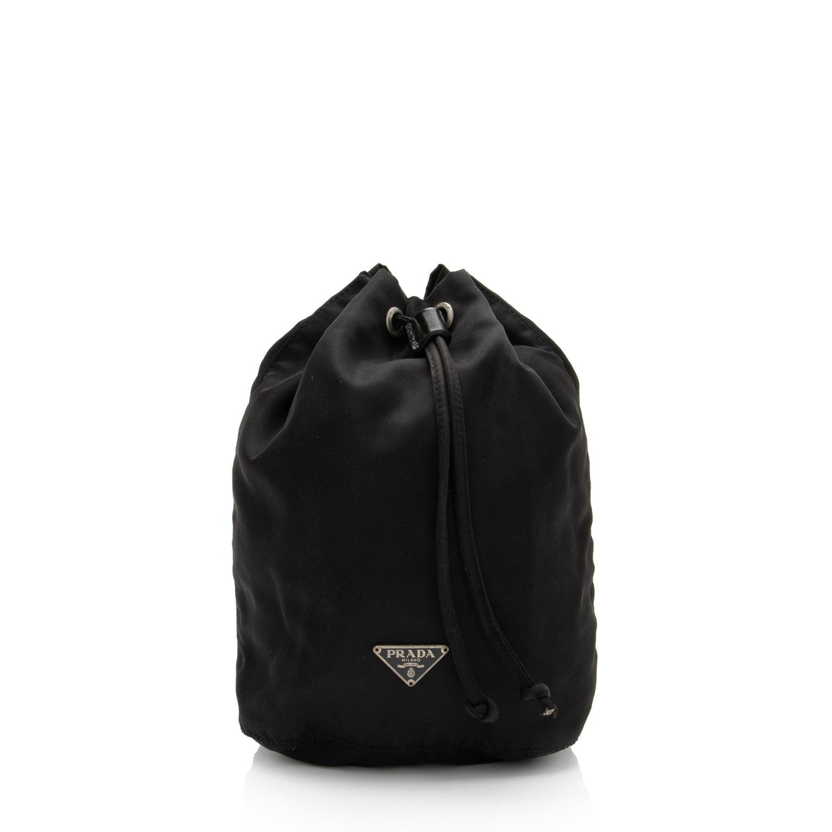 Prada Vintage Tessuto Drawstring Pouch