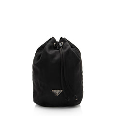 Prada Vintage Tessuto Drawstring Pouch
