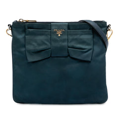 Prada Tessuto Fiocco Bow Crossbody