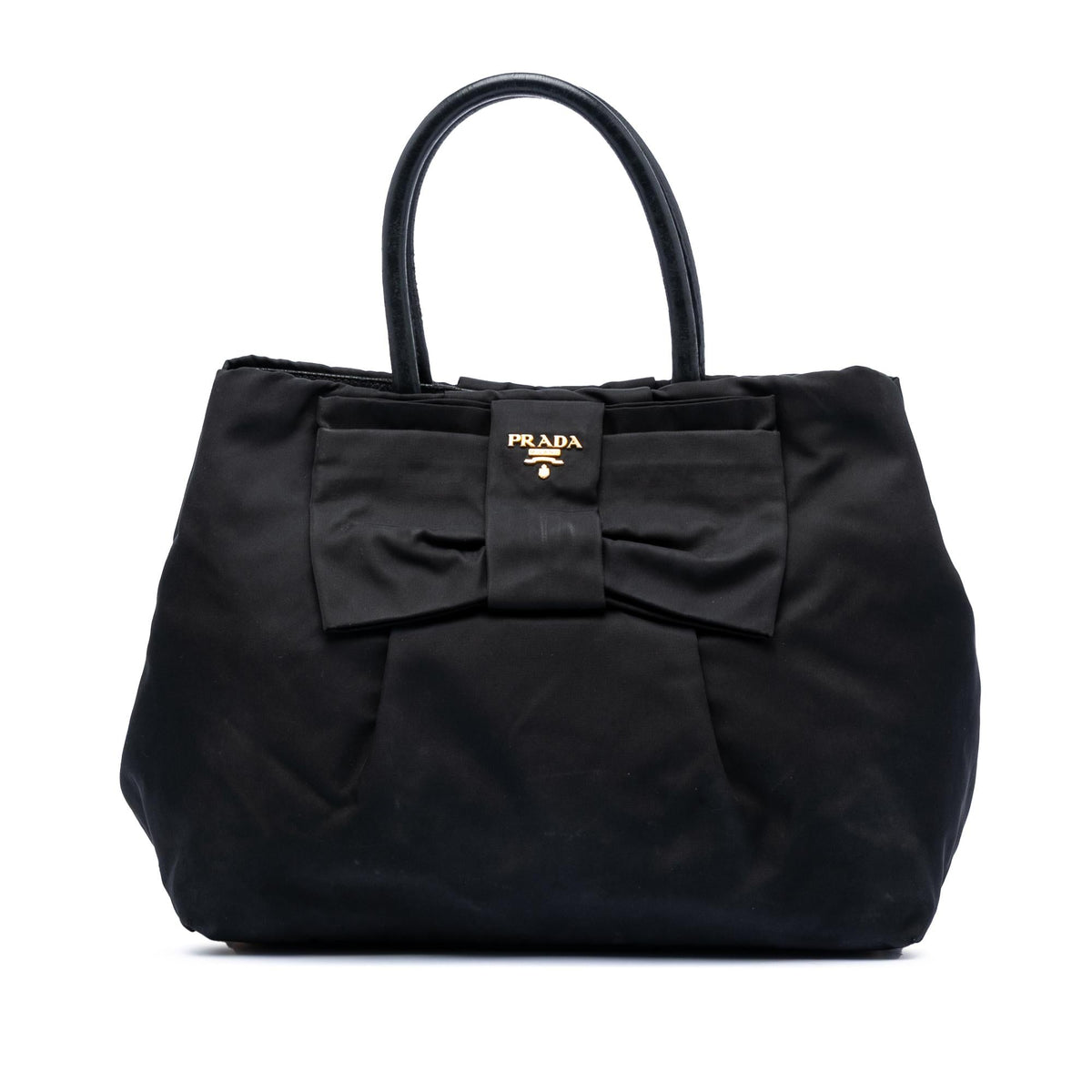 Prada Tessuto Fiocco Bow Tote