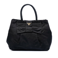 Prada Tessuto Fiocco Bow Tote