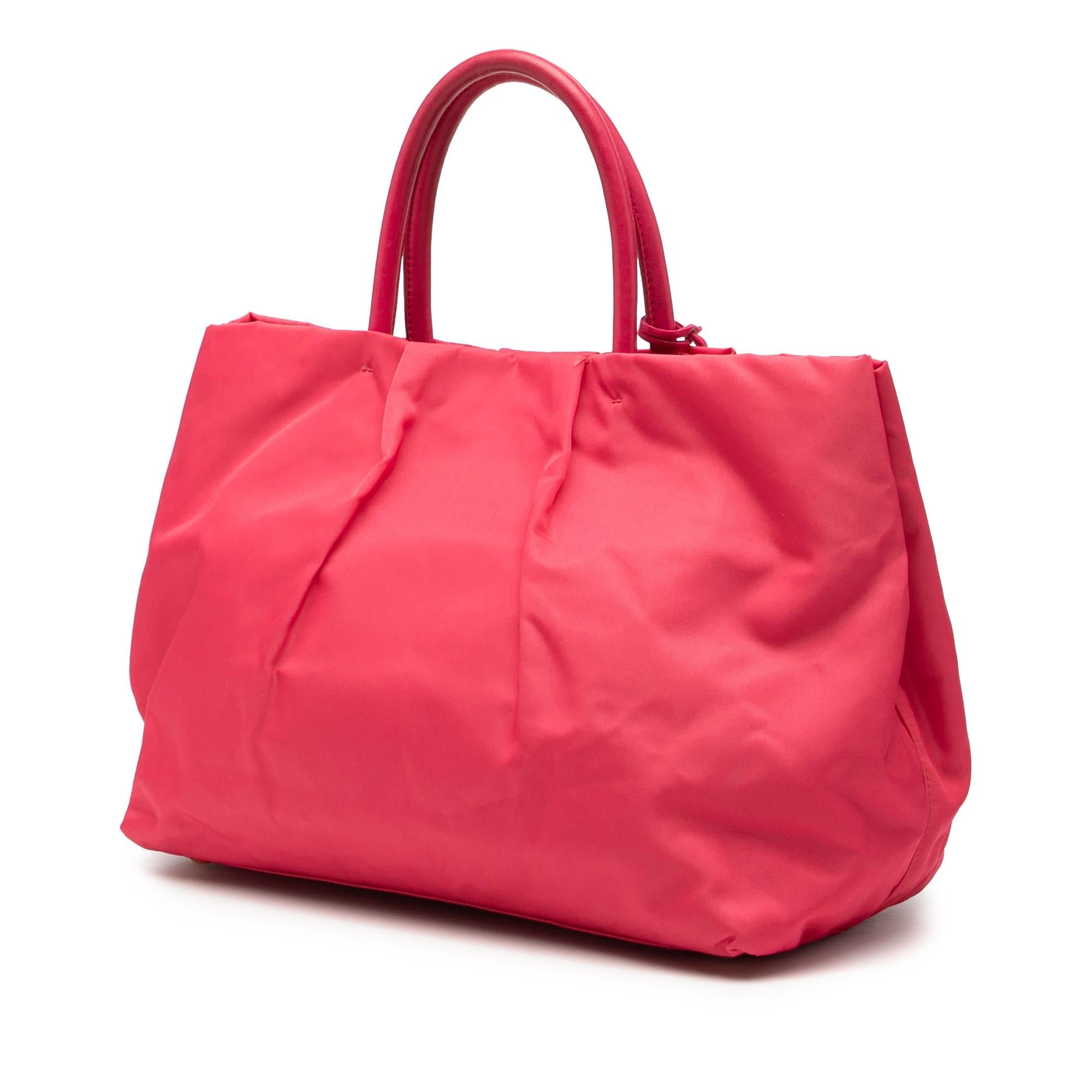 Prada Tessuto Fiocco Bow Tote