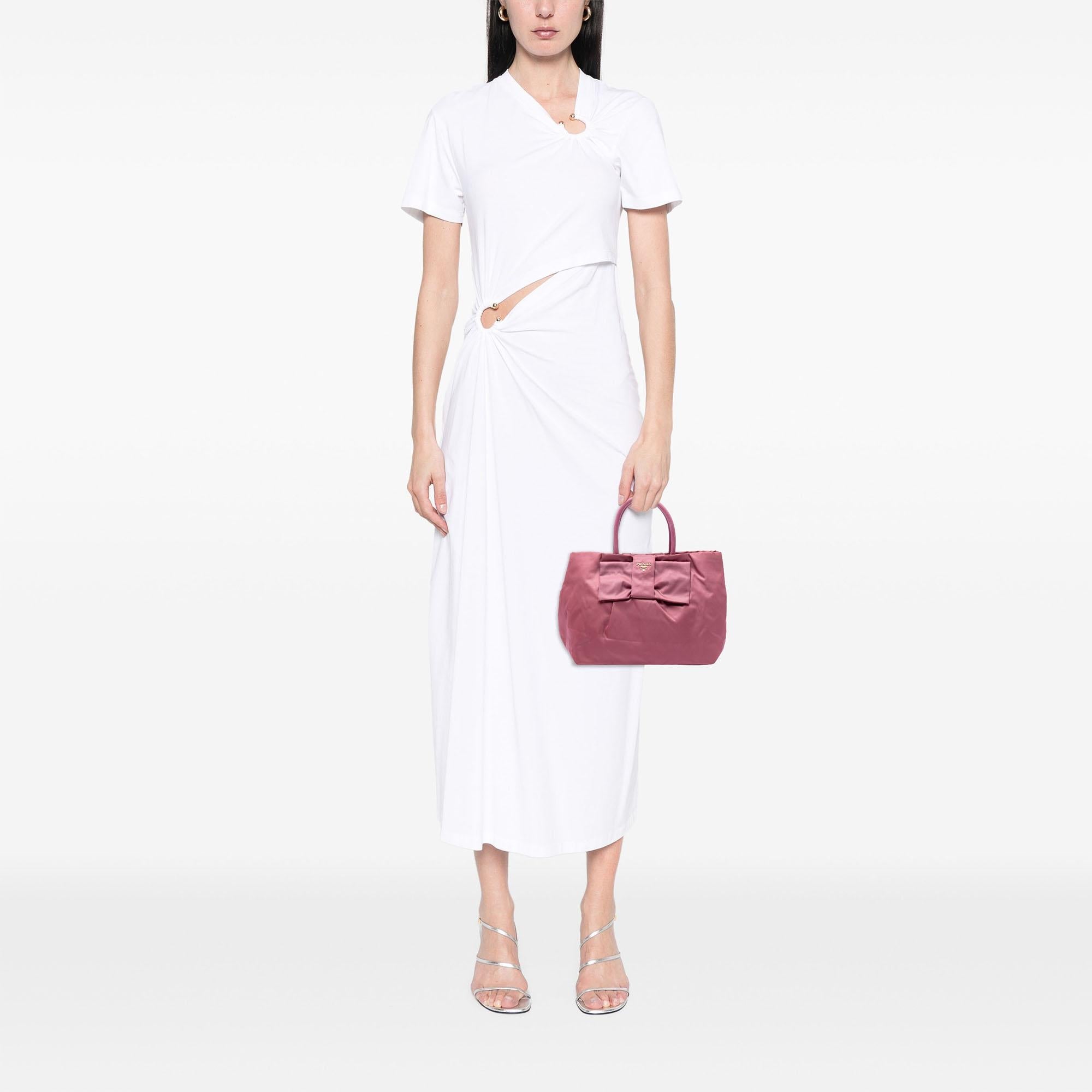 Prada Tessuto Fiocco Tote