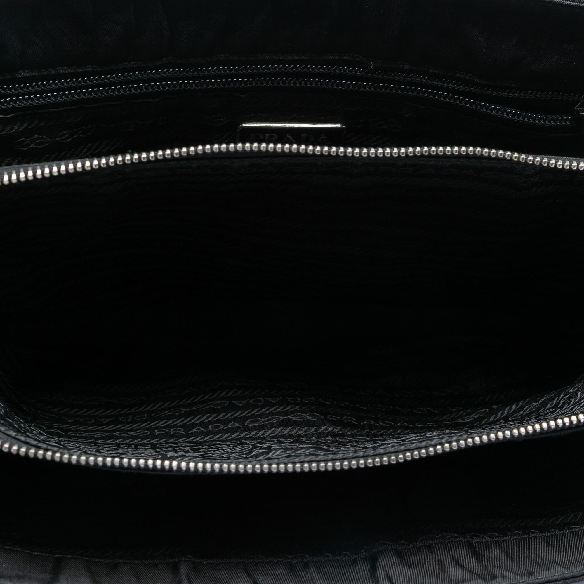 Prada Tessuto Flap Shoulder Bag