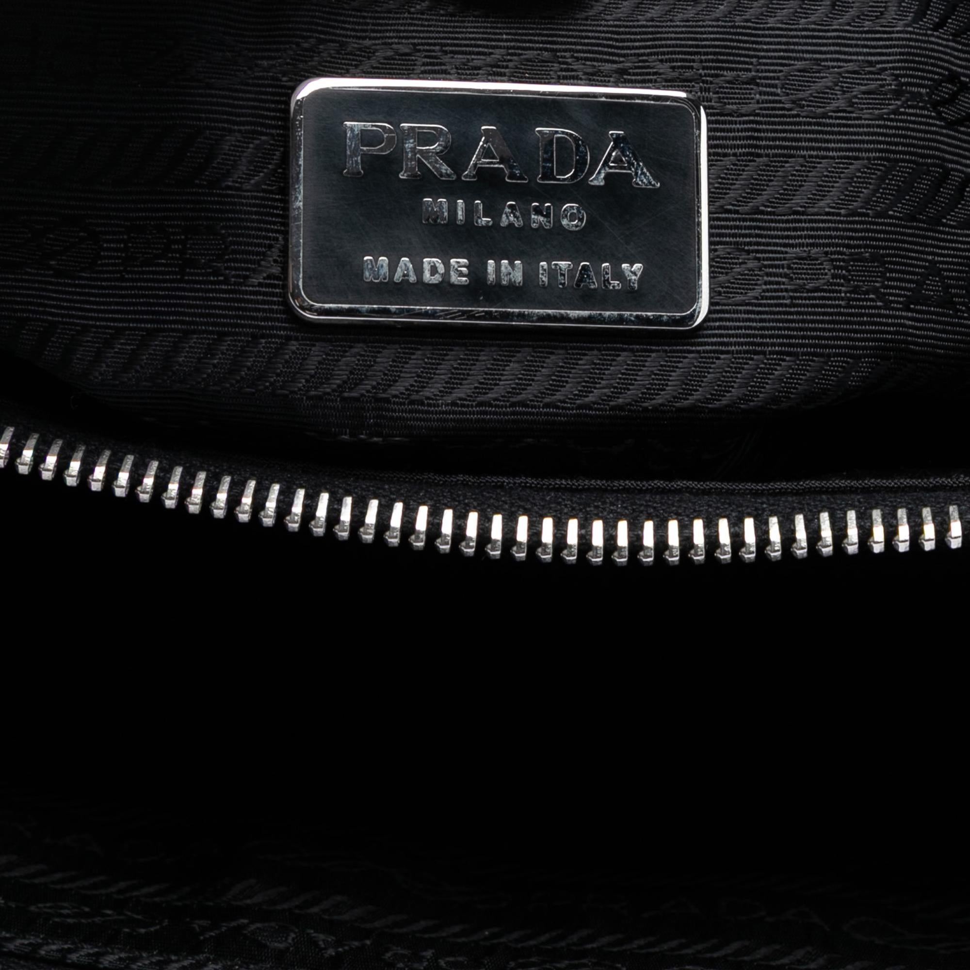 Prada Tessuto Flap Shoulder Bag