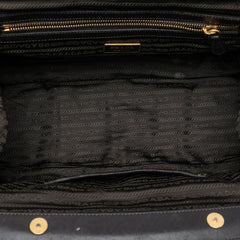 Prada Tessuto Gaufre Frame Handbag