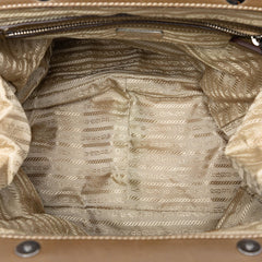 Prada Tessuto Gaufre Frame Tote