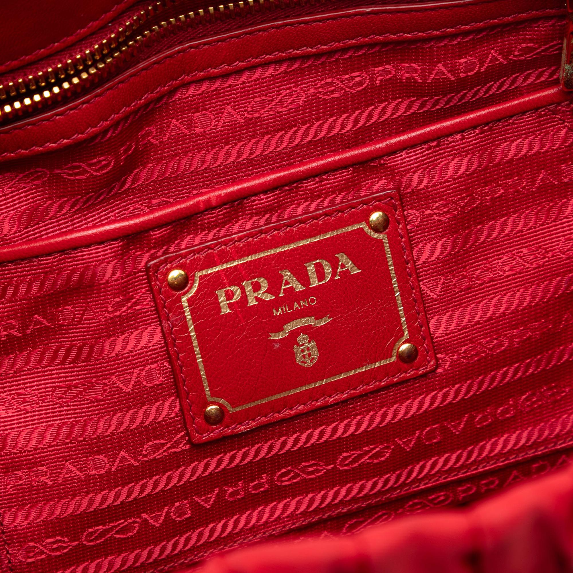 Prada Tessuto Gaufre Satchel