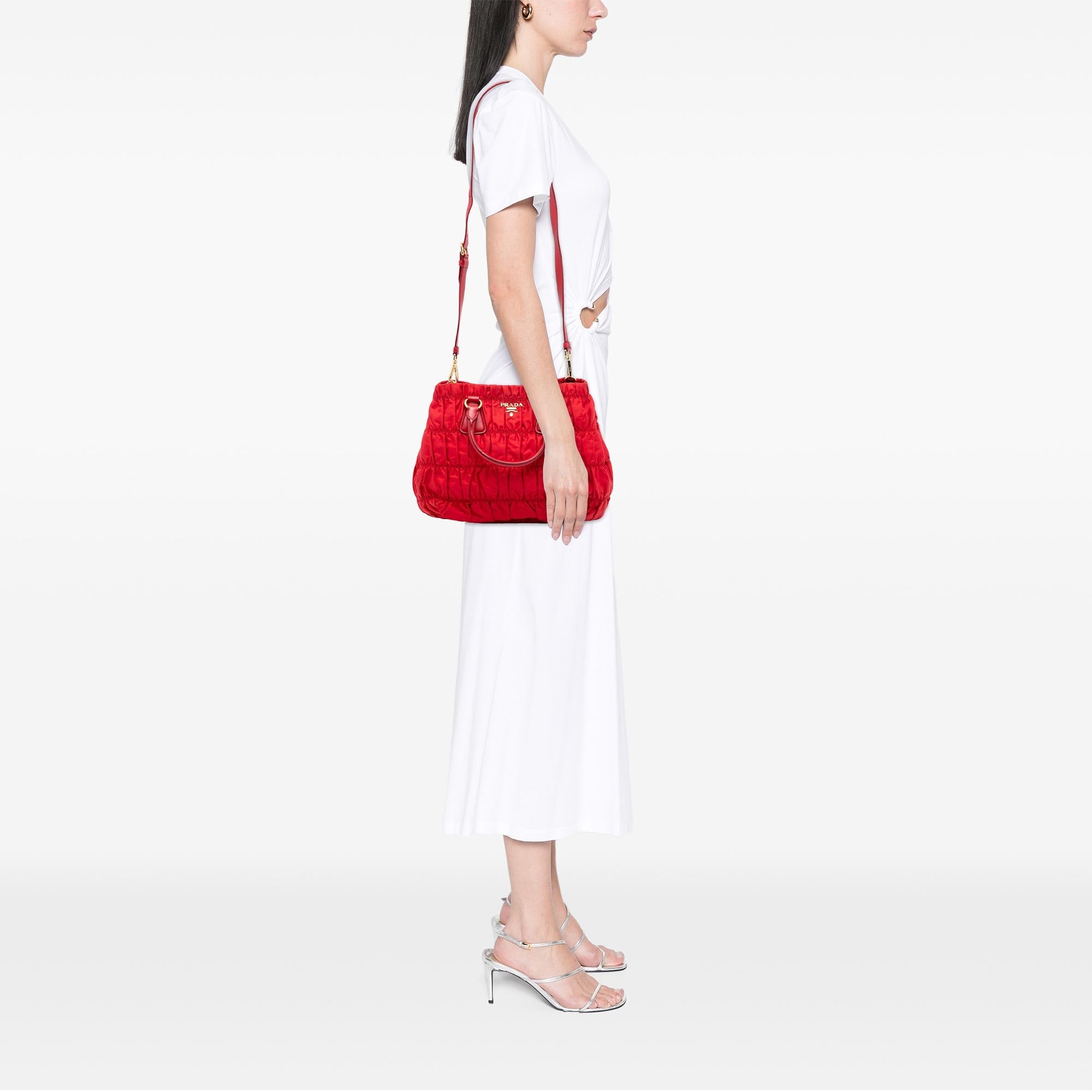 Prada Tessuto Gaufre Satchel
